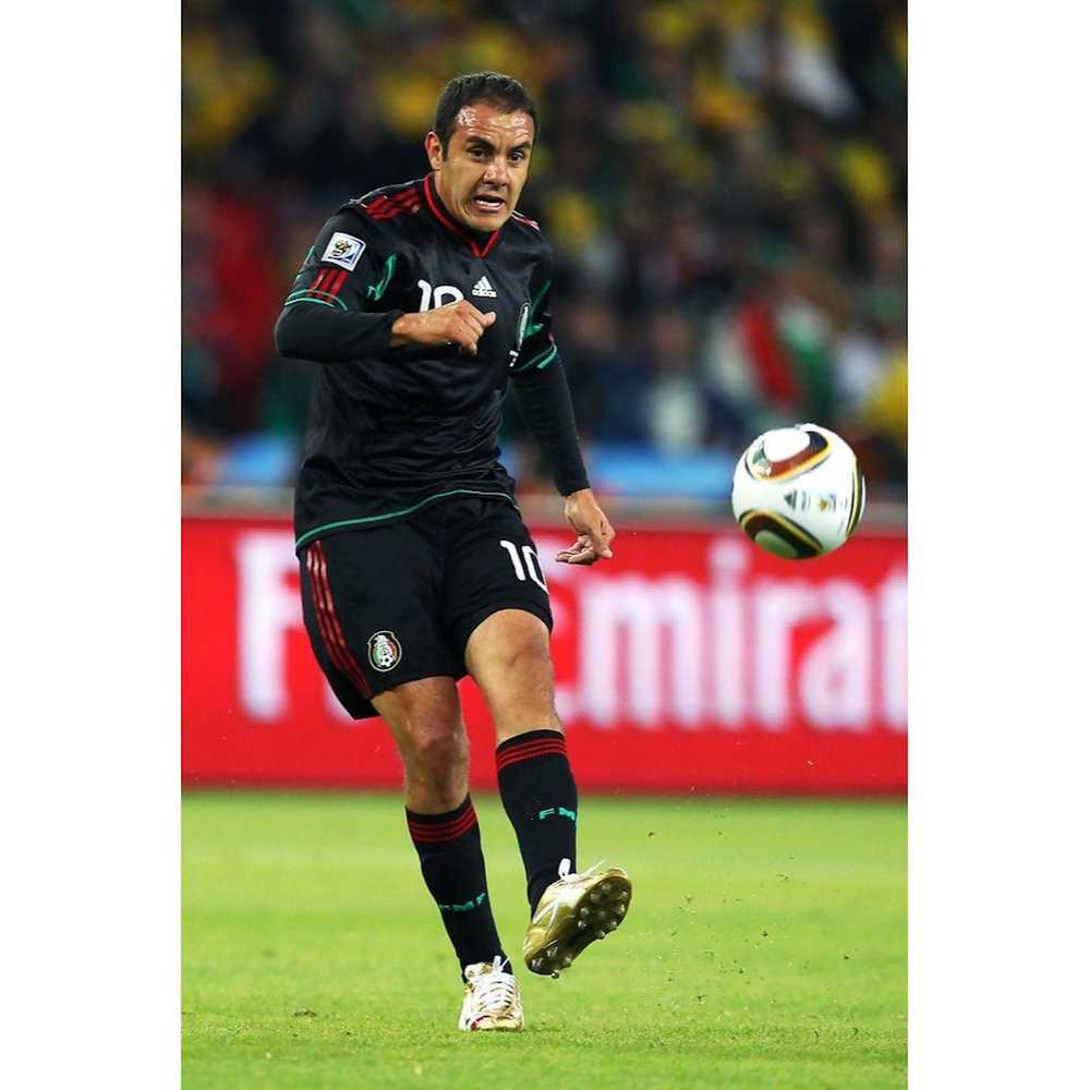 Adidas Blanco Mexico 2010 WORLD CUP Away Black So… - image 9