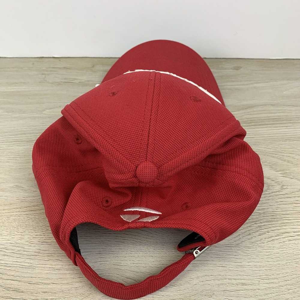 Other TaylorMade Golf Hat Red Adjustable Adult OS… - image 6