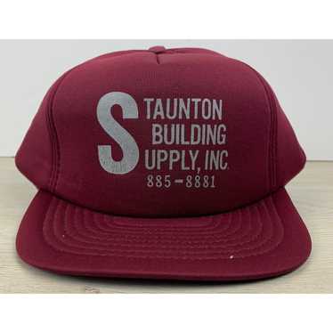 Other Staunton Building Supply Hat Red Adjustable 