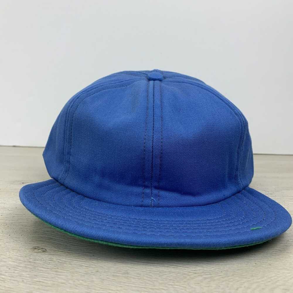 Other Plain Baseball Cap Hat Blue Adjustable Adul… - image 3