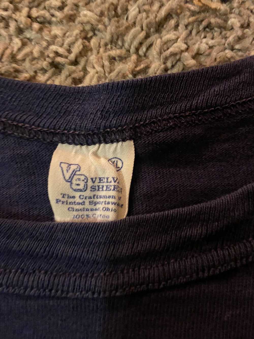 Velva Sheen × Vintage VTG Velva Sheen Yale 75 T-S… - image 3