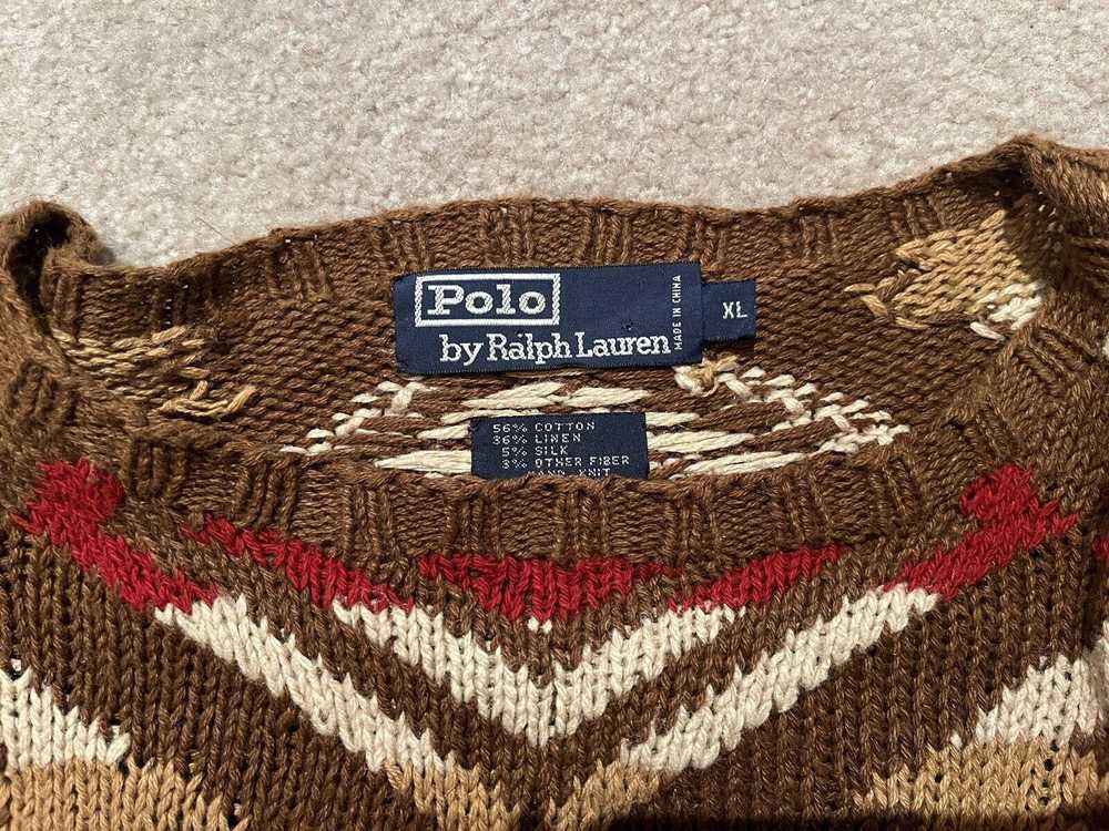 Polo Ralph Lauren Vintage Polo Ralph Lauren Aztec… - image 4