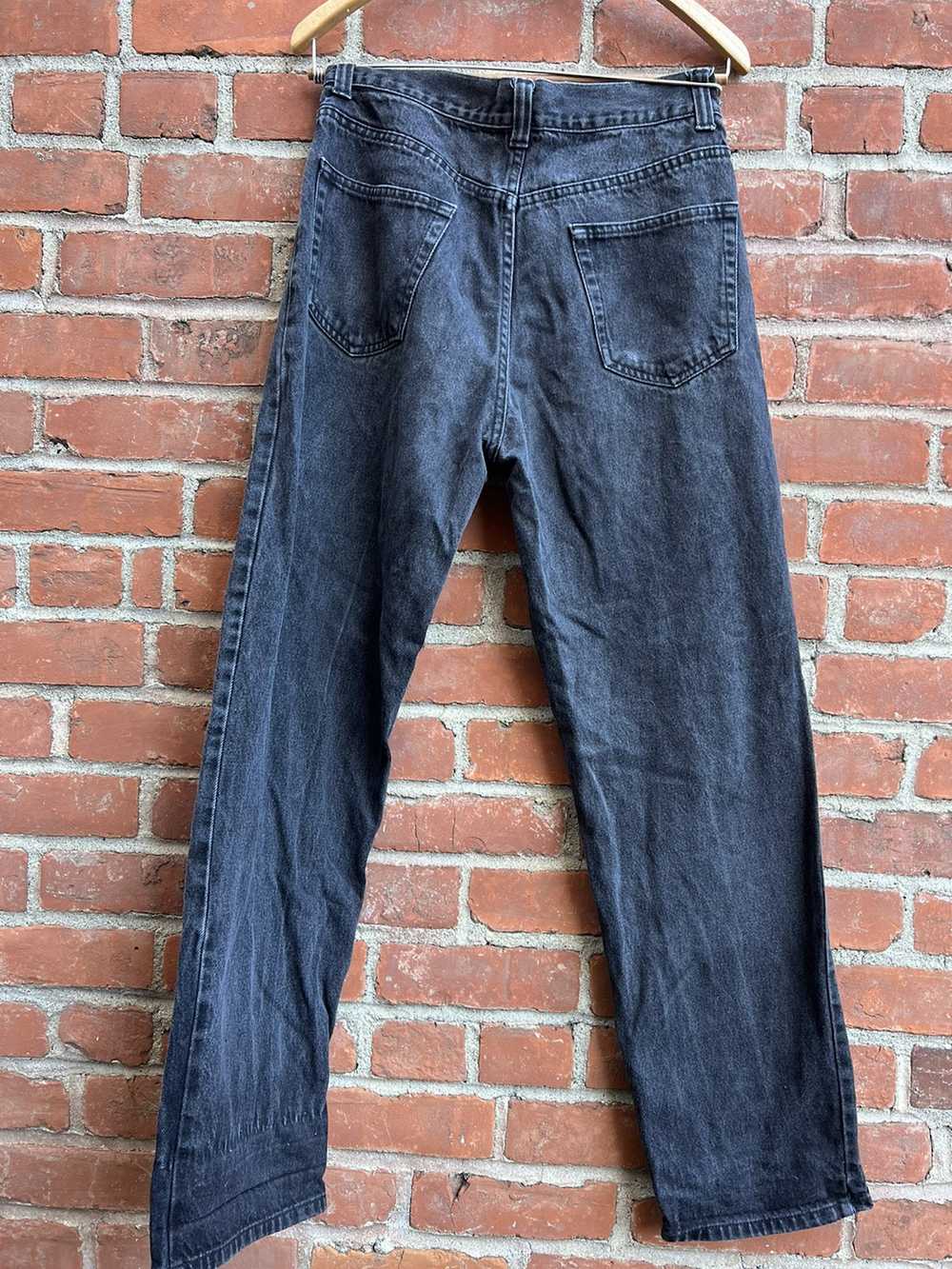 Basic Editions Vintage Basic Editions Black Jeans… - image 2