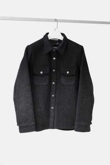 Minotaur Minotaur Black Gradient Wool Shirt Jacket