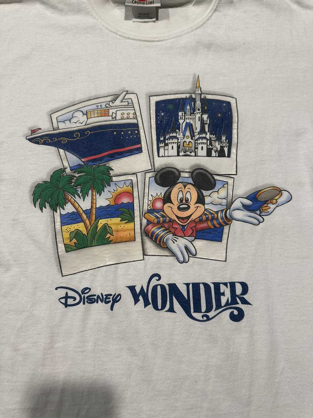 Disney × Vintage Vintage Disney CruiseLine T-Shirt - image 2