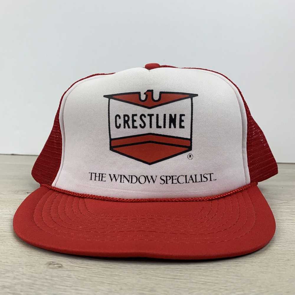 Other Crestline Hat Red Adjustable Adult OSFA Sna… - image 3