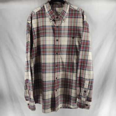 Orvis, Shirts, Orvis Fishing Shirt Men Large Red Plaid Fish Vented  Outdoor Business Casual Camp
