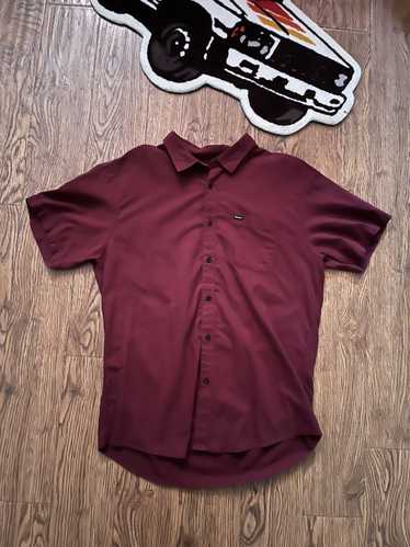 Brixton Brixton Maroon Button Up