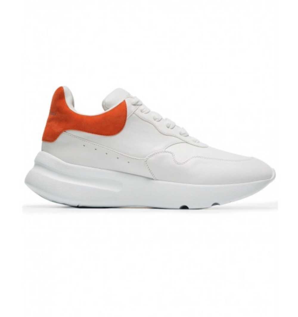 Alexander McQueen Oversized White Trainer Sneaker… - image 1