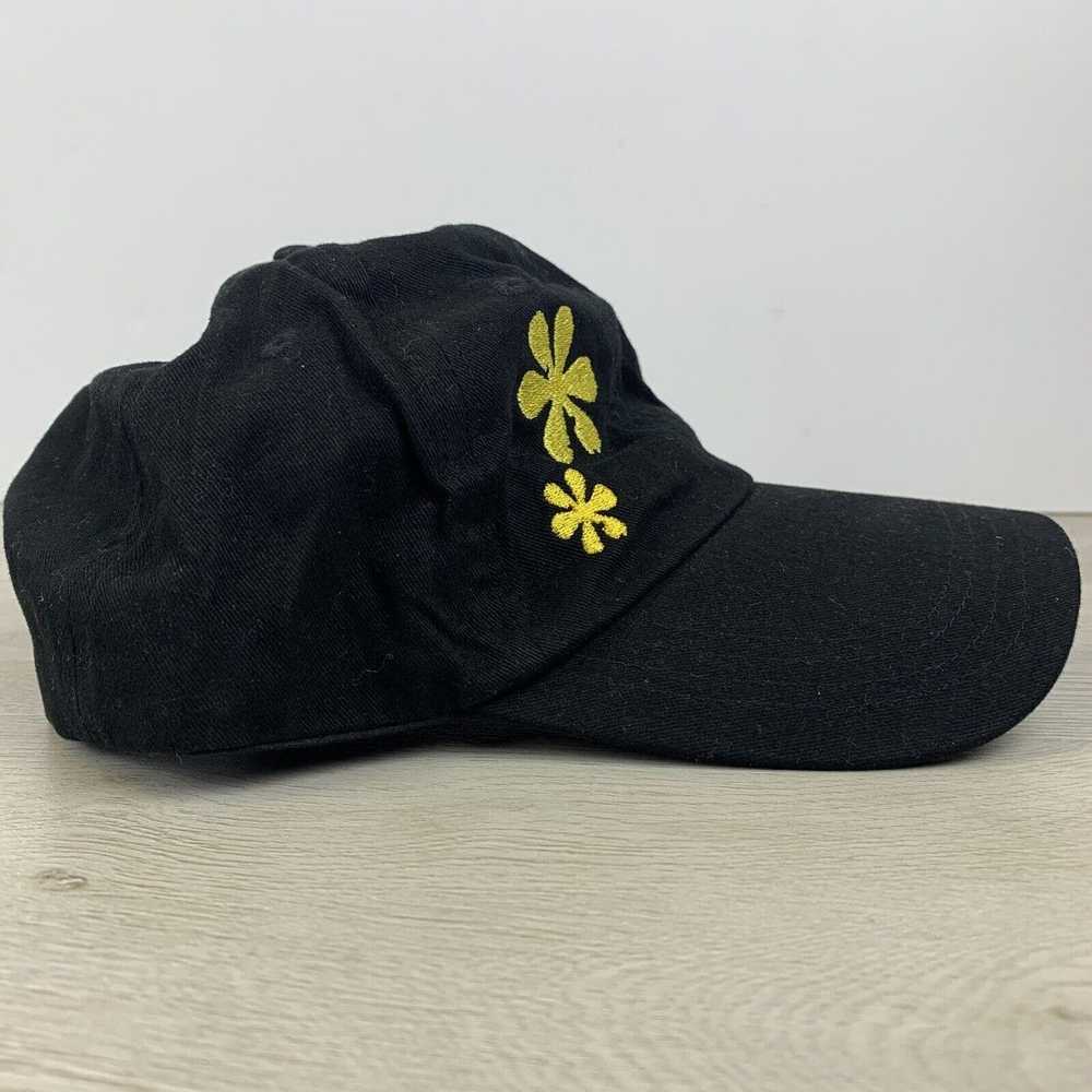 Other Yellow Flower Hat Black Adjustable Adult OS… - image 8