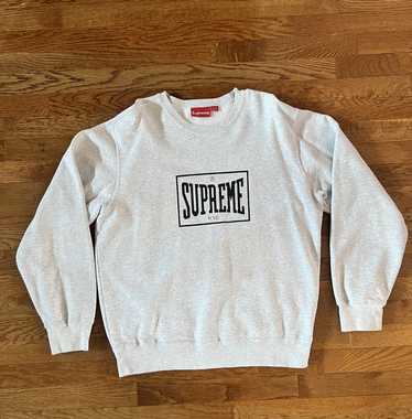 Supreme Supreme Warm Up Crewneck Grey “Everlast” … - image 1