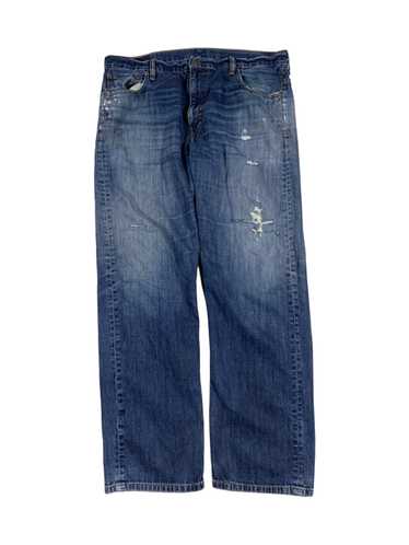 Levi's × Streetwear Levi’s 569 Baggy Blue Jeans 3… - image 1