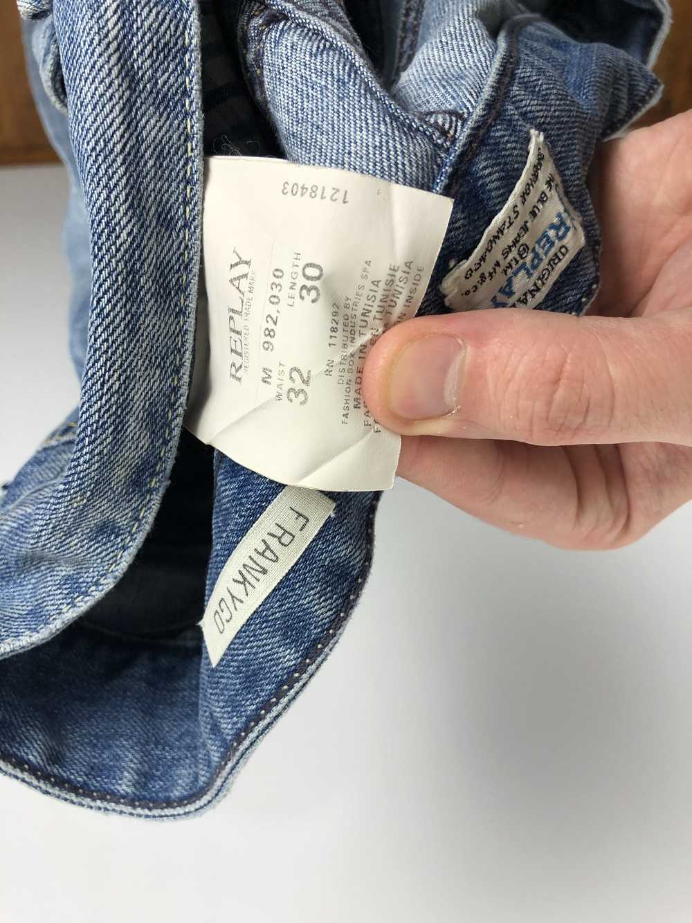 Designer × Replay × Vintage REPLAY Denim Jeans Pa… - image 9