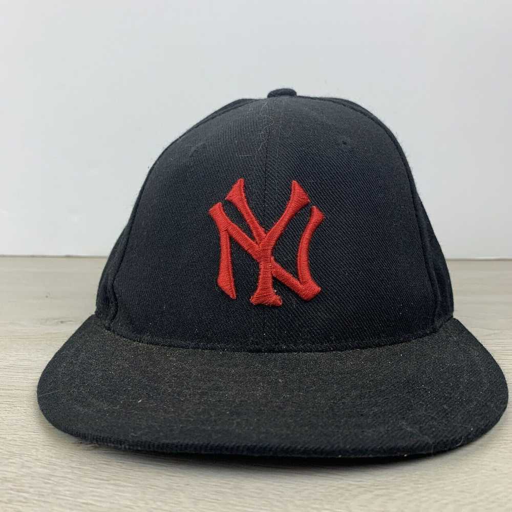 American Needle New York Yankees Black Hat Adjust… - image 3