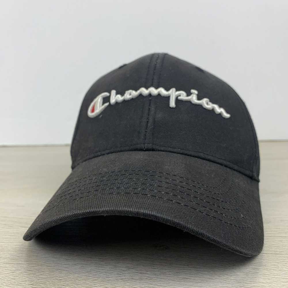 Champion Champion Black Hat Adjustable Adult Blac… - image 3