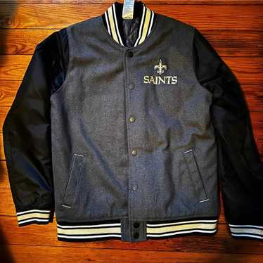 NFL Youth Apparel Saints Letterman Jacket