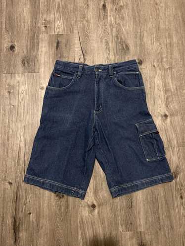 Vintage 90s Y2K FUBU Baggy Oversized Jean Shorts Streetwear