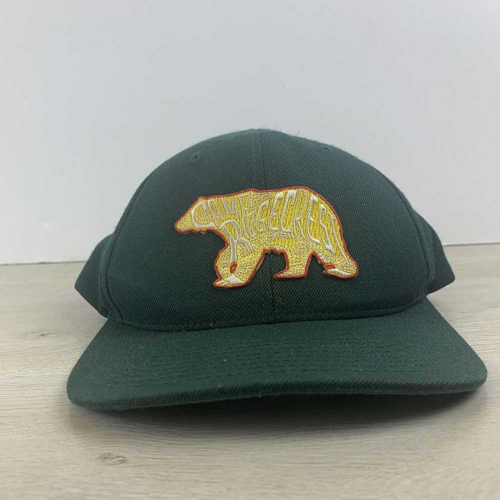 Other Camp Ridgecrest Hat Bear Hat Green Snapback… - image 3
