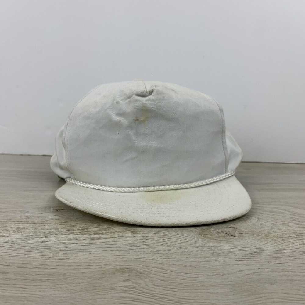 Other Classic White Hat White Hat Adjustable Hat … - image 2