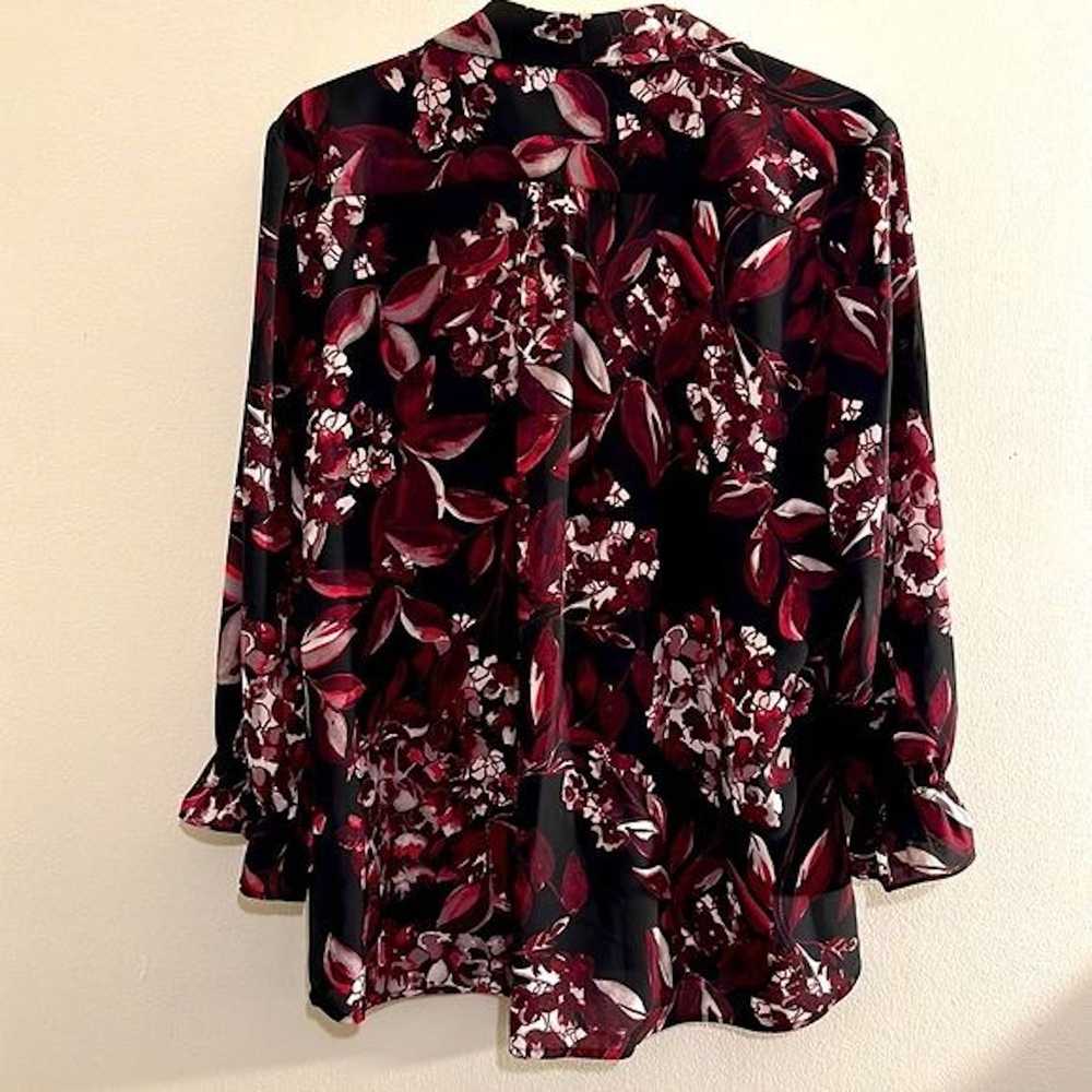 Karl Lagerfeld Anthropologie Blouse Conditions Ap… - image 3