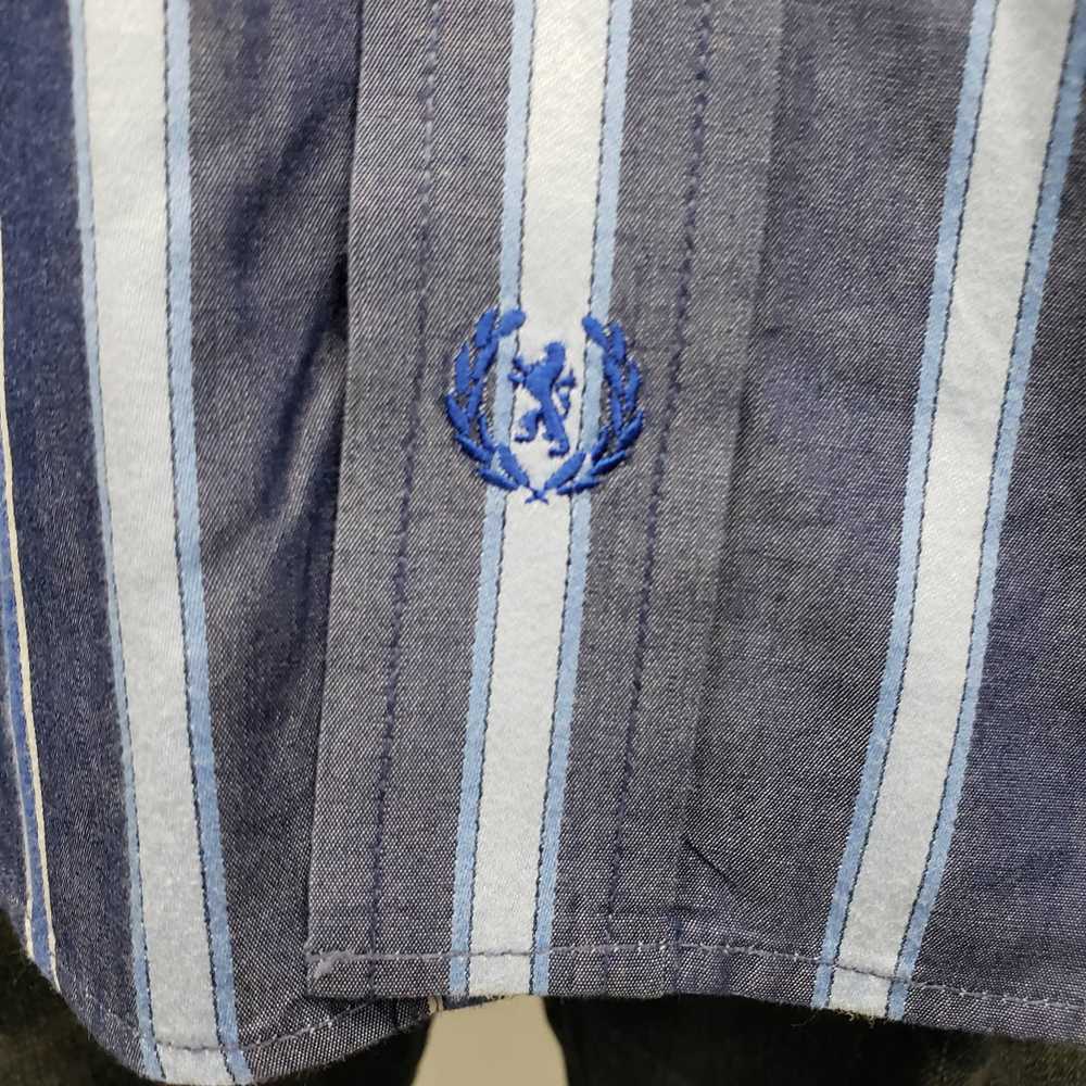 Bugatchi Bugatchi Uomo Dress Shirt M Striped Cont… - image 11