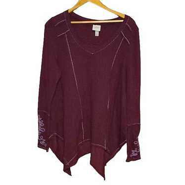 Top Long Sleeve By Knox Rose Size: L