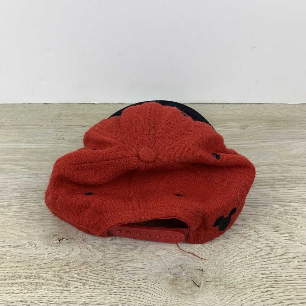 Other Mickey Mouse Hat Mickey Red Hat Adjustable … - image 5
