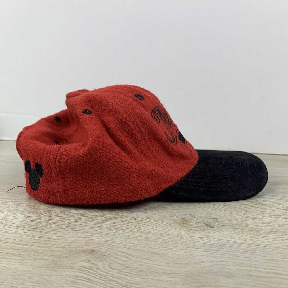 Other Mickey Mouse Hat Mickey Red Hat Adjustable … - image 6