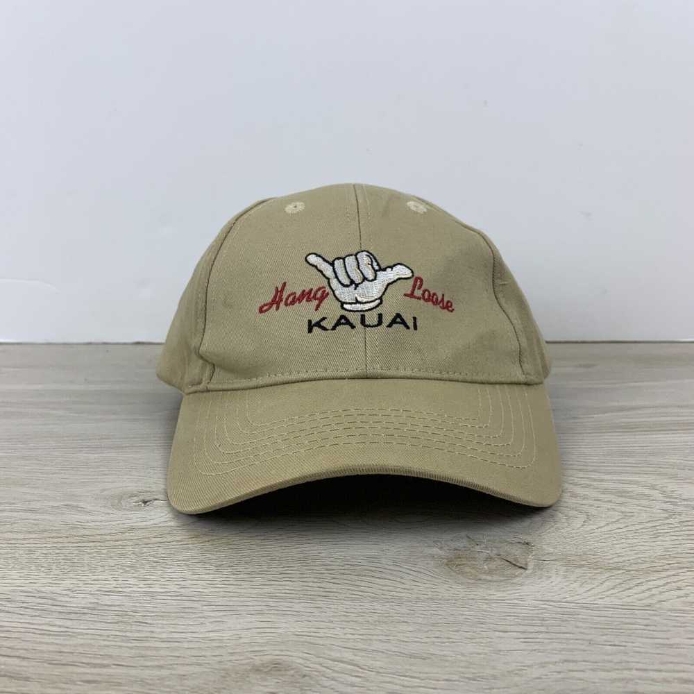 Other Hang Loose Hat Kauai Hawaii Tan Adjustable … - image 2