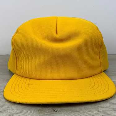 Other Adult Yellow Baseball Hat Yellow Adjustable 