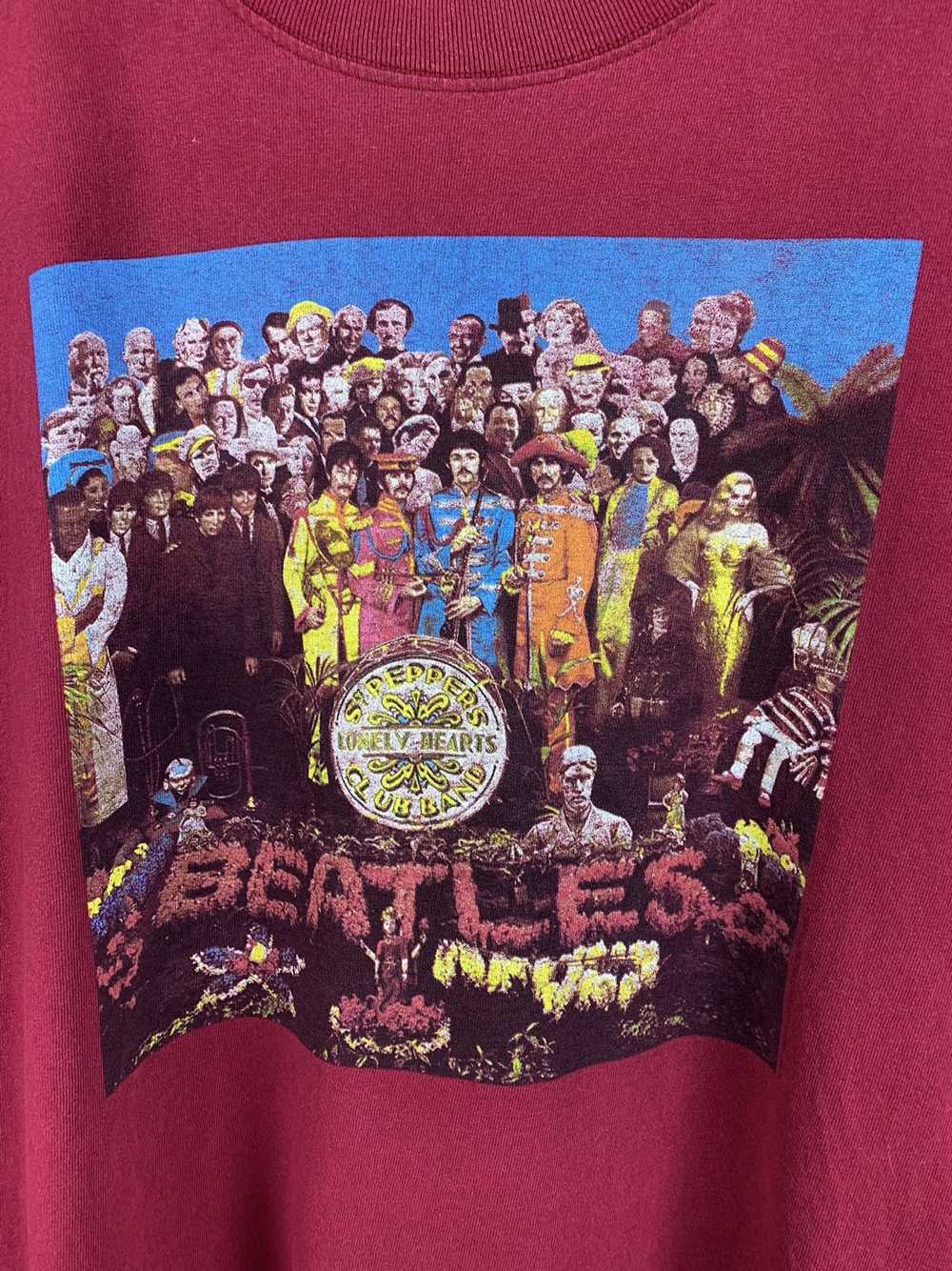 Band Tees × Vintage Vintage The Beatles Sgt Peppe… - image 8