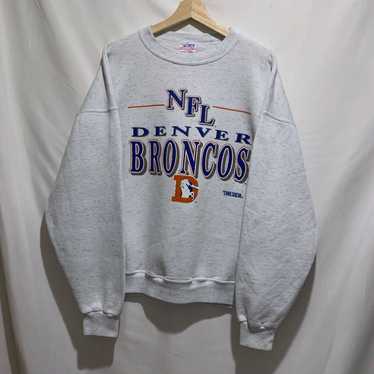 NFL × Vintage Vintage 90s Denver Broncos NFL Swea… - image 1