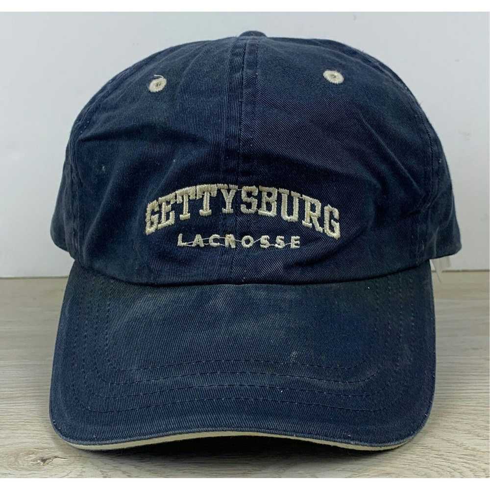 Other Gettysburg Lacrosse Hat Blue Adjustable Hat… - image 1