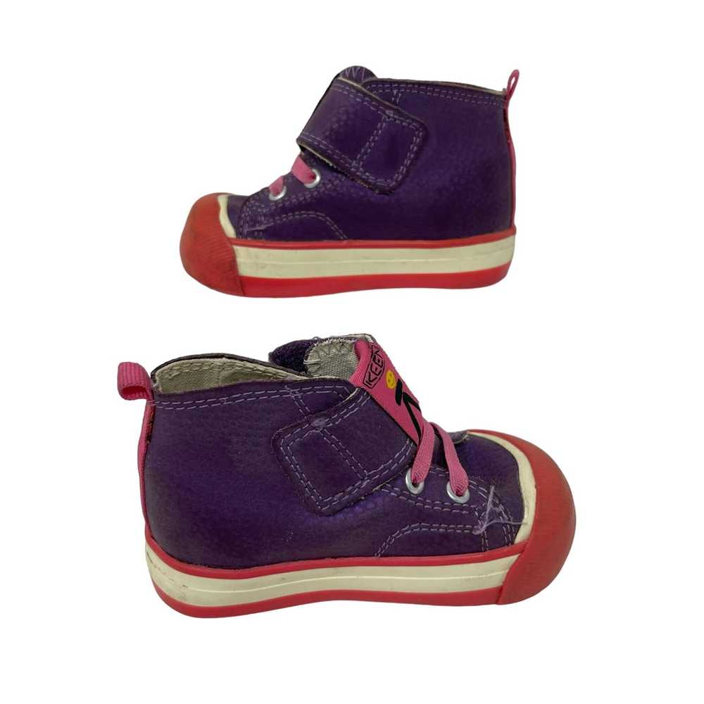 Keen Keen Baby Toddler size 4 Little Girl's Purpl… - image 3