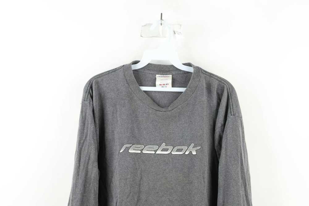 Reebok × Vintage Vintage 90s Reebok Faded Spell O… - image 2