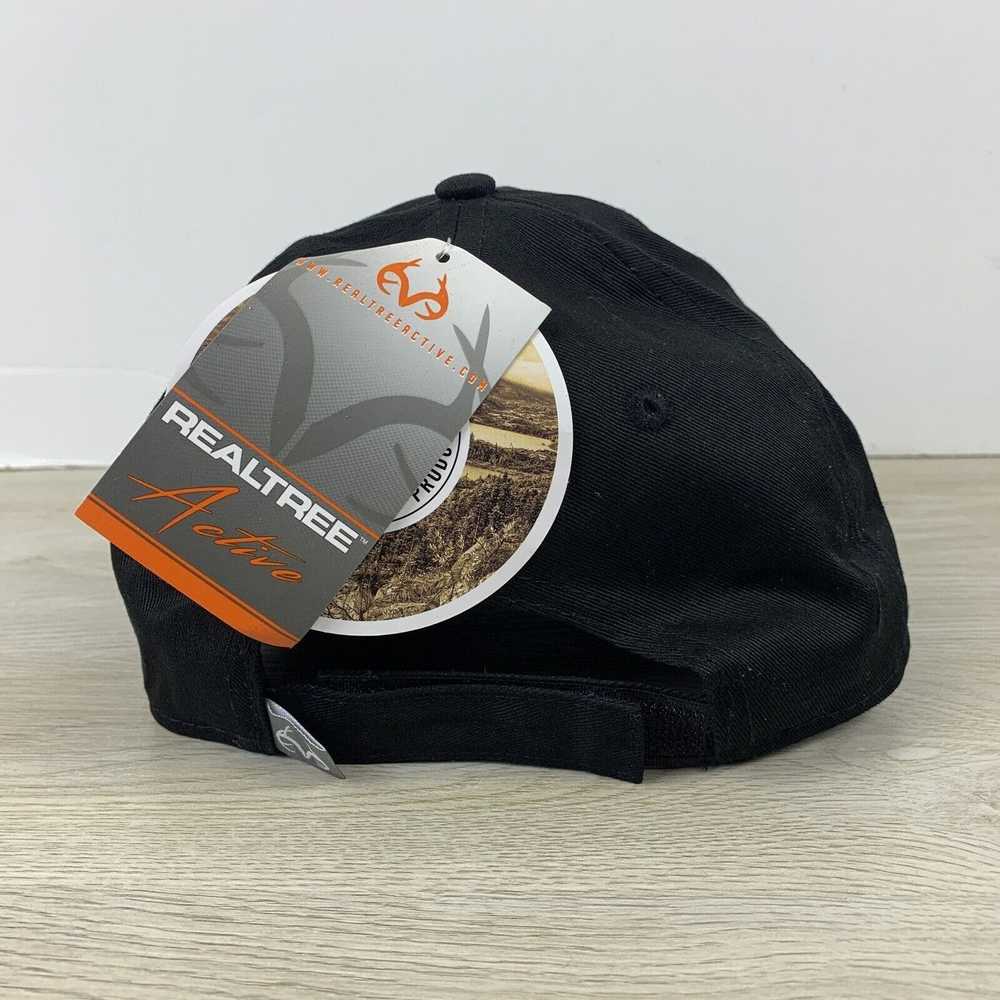 Realtree RealTree Hunting Hat Black Adjustable Ha… - image 3