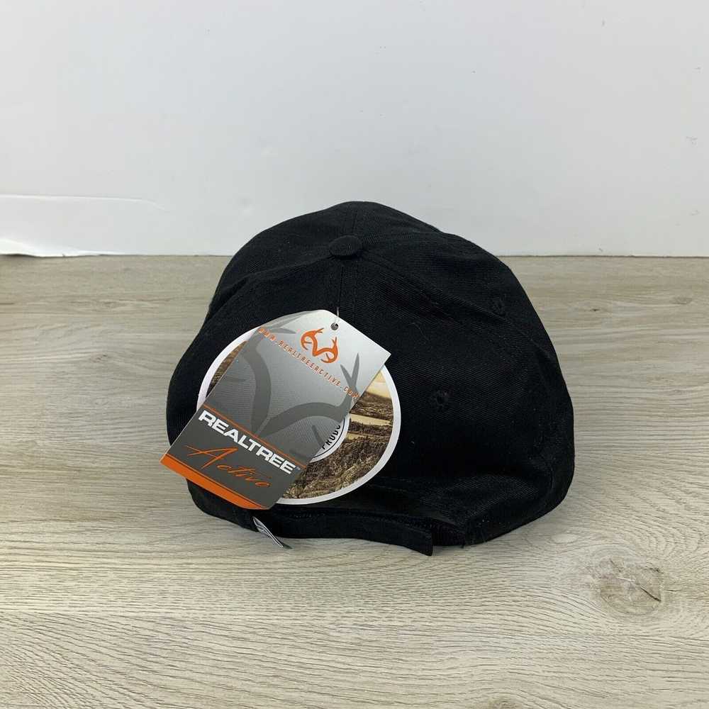Realtree RealTree Hunting Hat Black Adjustable Ha… - image 4