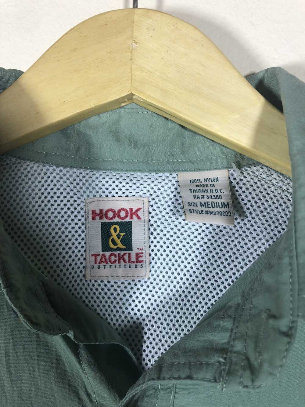 Japanese Brand Hook and tackle fishing shirt butt… - image 7