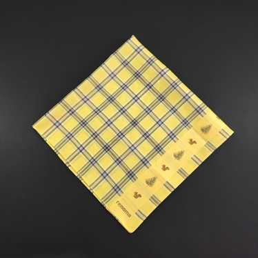 Renoma × Vintage Vintage RENOMA Checkered Yellow … - image 1