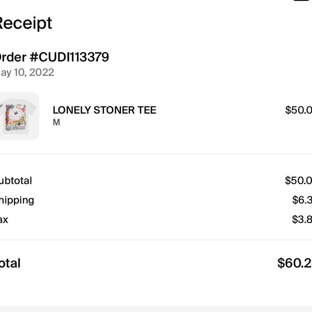 Kid Cudi Lonely Stoner Shirt - image 4