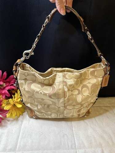 COACH オプティックシグネチャーカーリー ハンドバッグ F13980 楽天市場】コーチ COACH ハンドバッグ シグネチャー