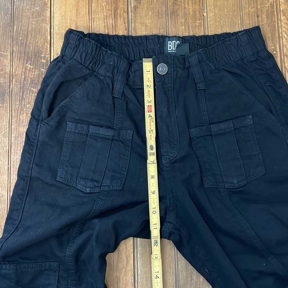 BGG Urban Outfitters Y2K slouchy cargo pants blac… - image 10