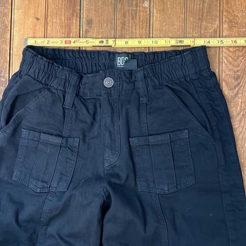 BGG Urban Outfitters Y2K slouchy cargo pants blac… - image 8