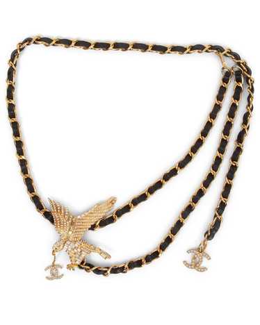 Chanel Chanel Vintage Crystal Embellished Eagle C… - image 1