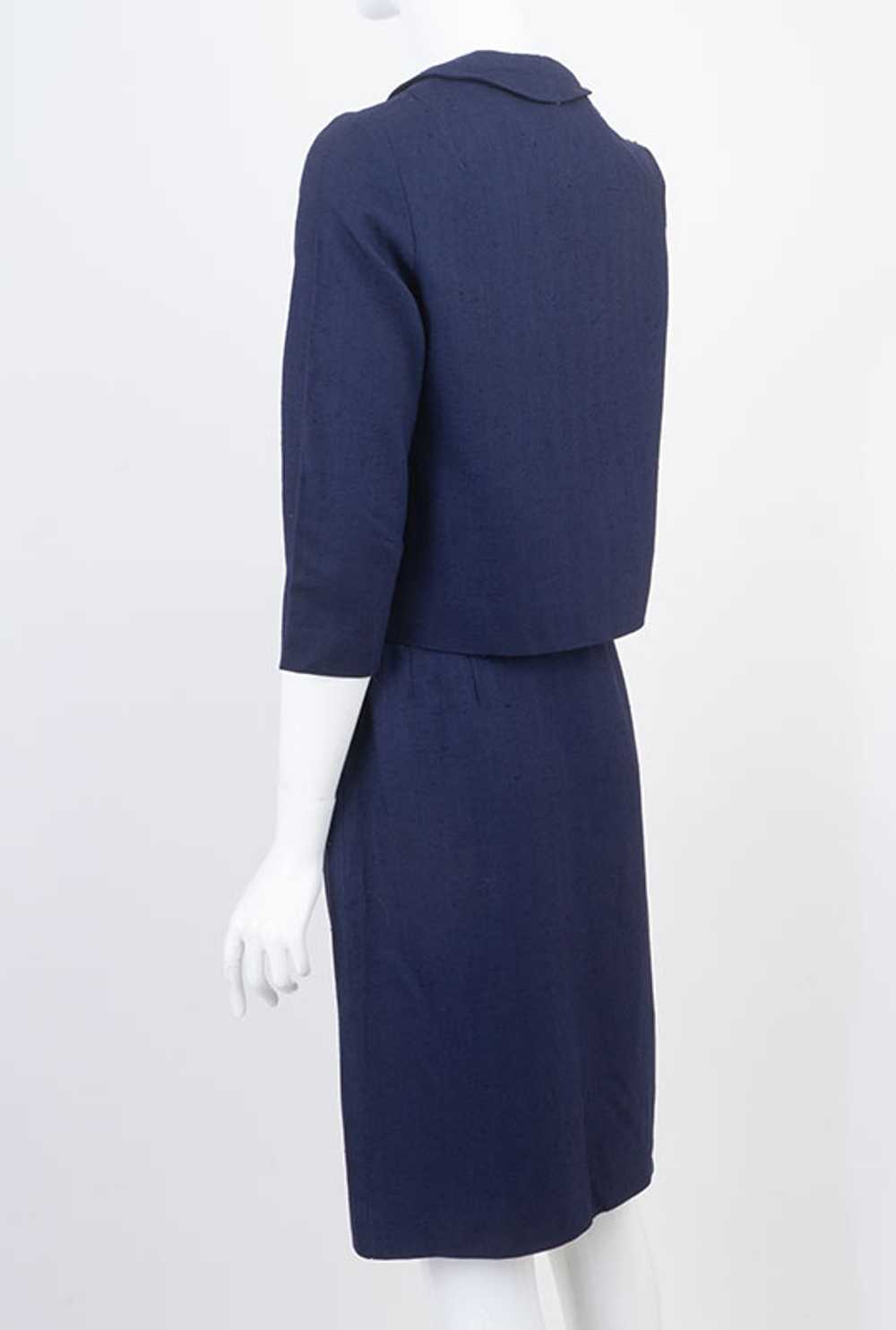 1960s Vintage Linen 2 Piece Dress - image 5