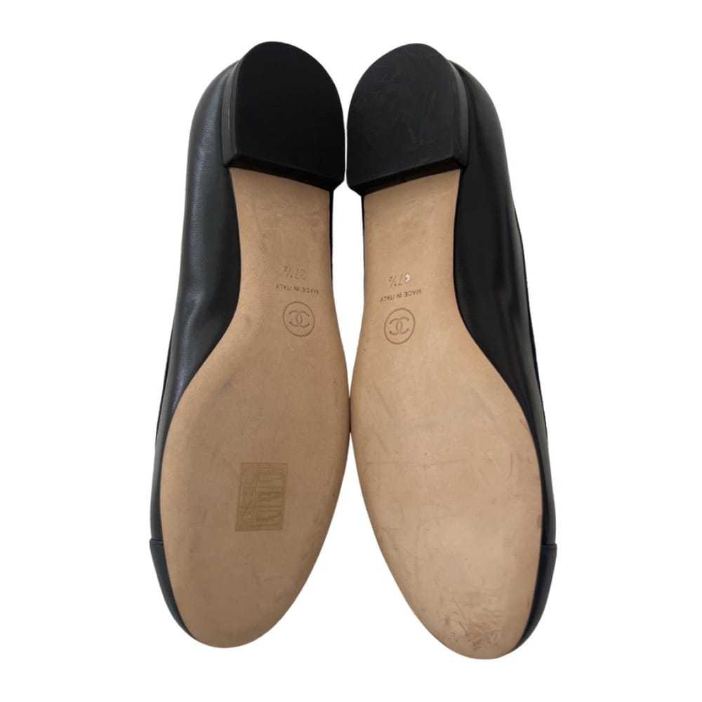 Chanel Leather ballet flats - image 5