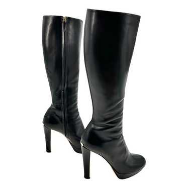 Dior Leather riding boots - image 1