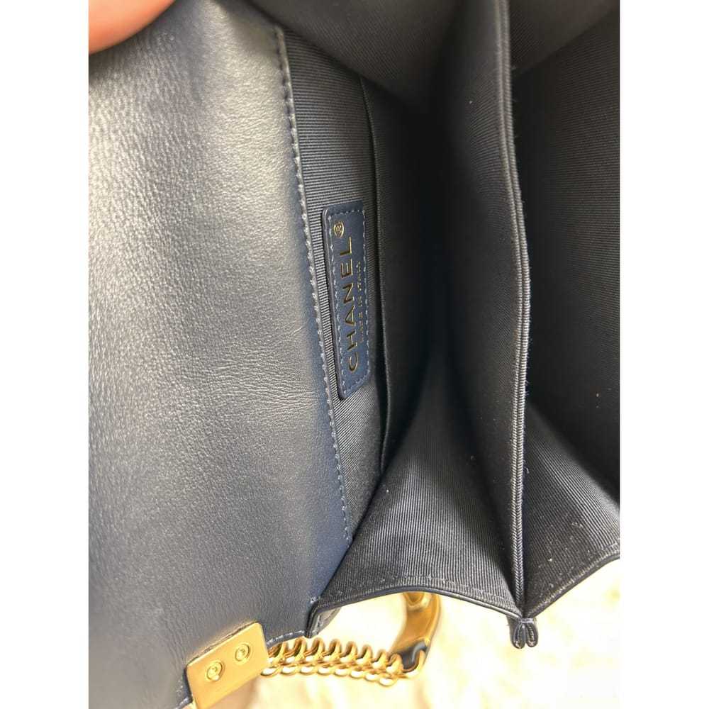 Chanel North South Boy leather crossbody bag - image 9