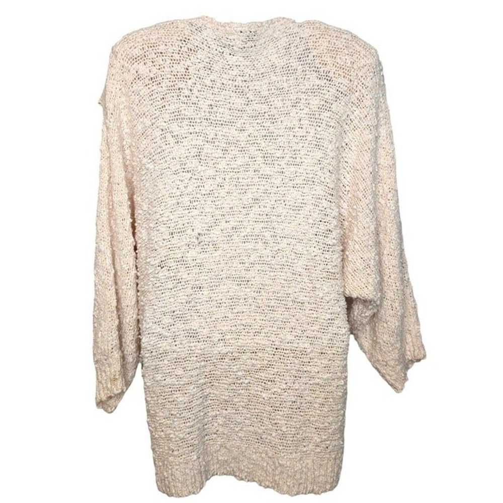 VTG 80s Bonnie & Bill Sweater Womens Size M Pale … - image 2