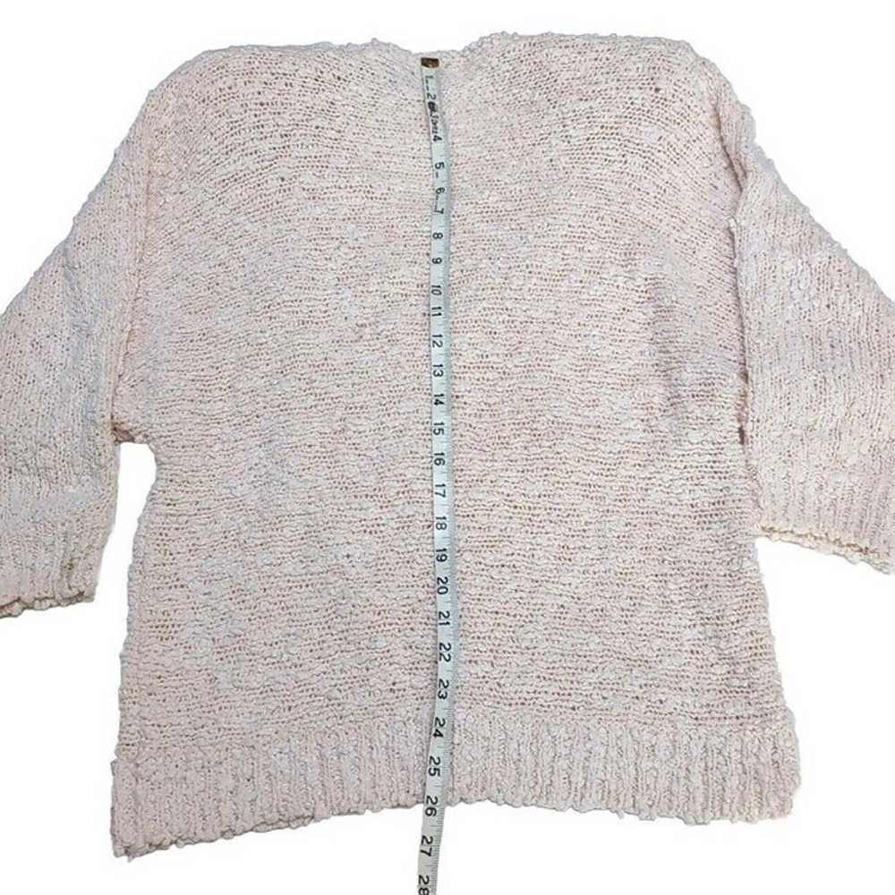 VTG 80s Bonnie & Bill Sweater Womens Size M Pale … - image 8
